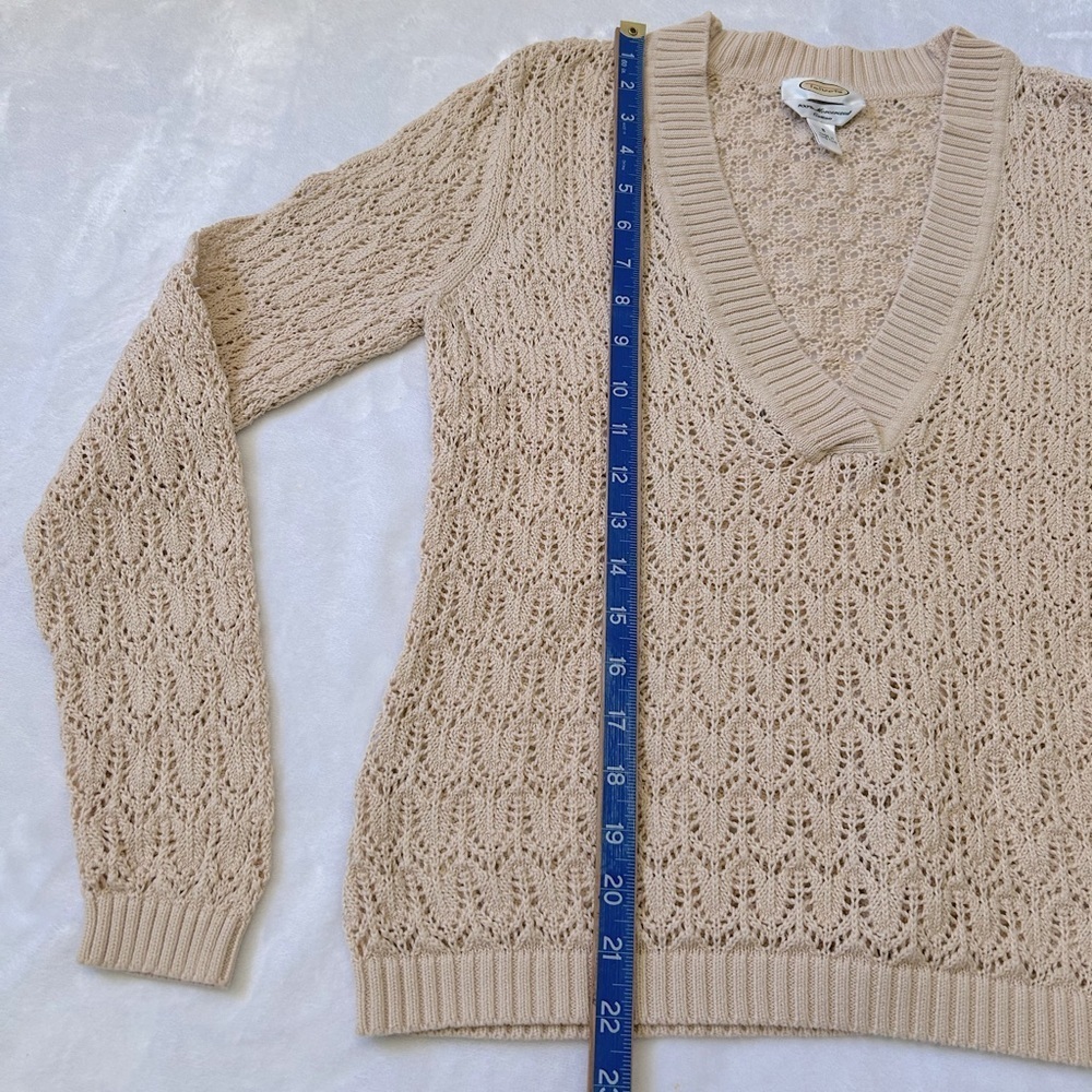 Talbots Open Knit Sweater - Picture 5 of 6